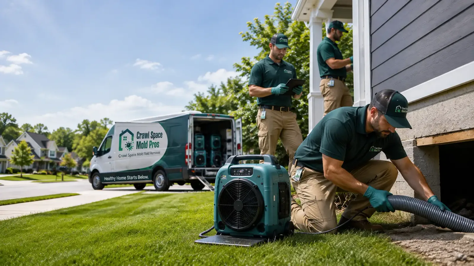 Crawl Space Mold Removal in Boulder City, NV